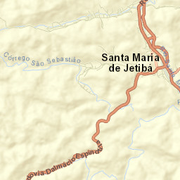 Santa Maria de Jetibá Street Map