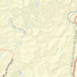 São Joaquim de Bicas Street Map