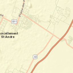 Plaine des Papayes Street Map