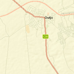 Outjo Street Map