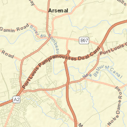 Calebasses Street Map