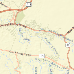 Pamplemousses Street Map