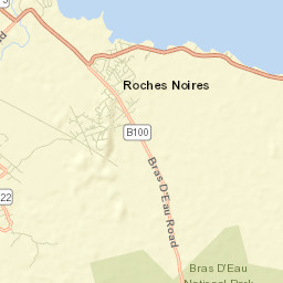 Roches Noire Street Map