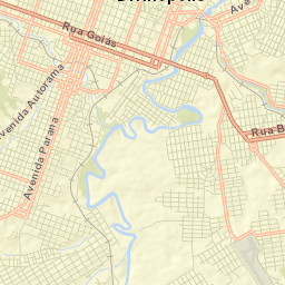 Divinópolis Street Map