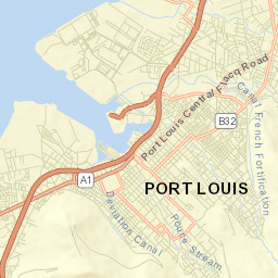Port Louis Street Map