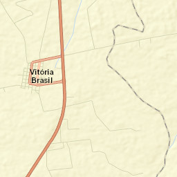 Vitória Brasil Street Map