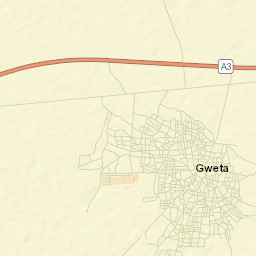 Gweta Street Map
