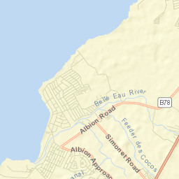 Gros Cailloux Street Map