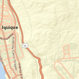 Alto Hospicio Street Map