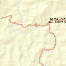 Santa Cruz do Escalvado Street Map