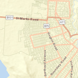 Beau Bassin-Rose Hill Street Map