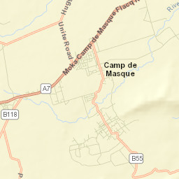Camp de Masque Street Map