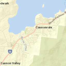 Cannonvale Street Map