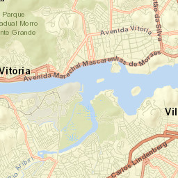 Vitória Street Map