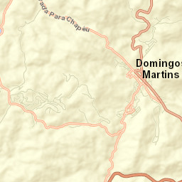 Domingos Martins Street Map