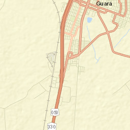 Guará Street Map