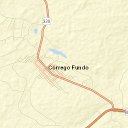 Córrego Fundo Street Map