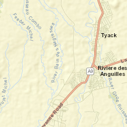 Saint Aubin Street Map