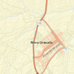 Nova Granada Street Map