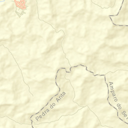 Amparo da Serra Street Map