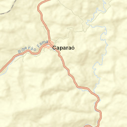 Caparaó Street Map