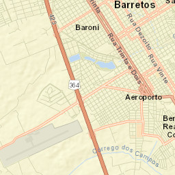 Barretos Street Map