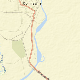 Collinsville Street Map