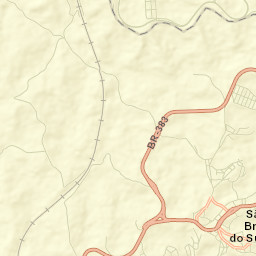 São Brás do Suaçuí Street Map