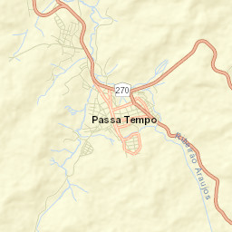 Passa Tempo Street Map