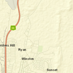 Winston Street Map