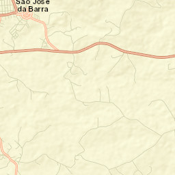 São José da Barra Street Map
