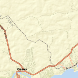 Piúma Street Map
