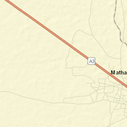 Mathambgwane Street Map