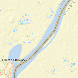 Fuerte Olimpo Street Map