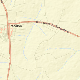 Paraíso Street Map