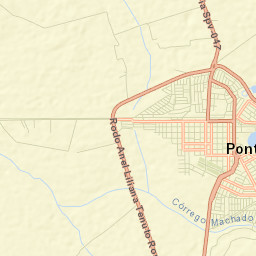 Pontal Street Map