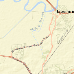 Itapemirim Street Map