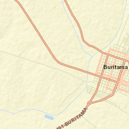 Buritama Street Map
