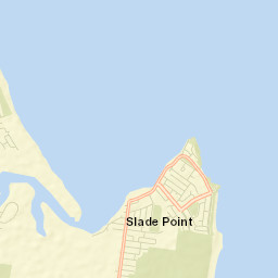 Slade Point Street Map