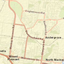 North Mackay Street Map