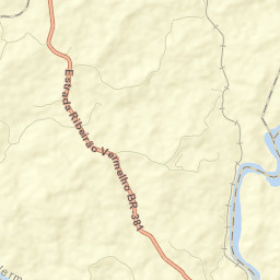 Ribeirão Vermelho Street Map