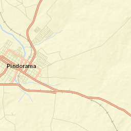 Pindorama Street Map