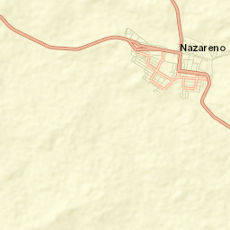 Nazareno Street Map