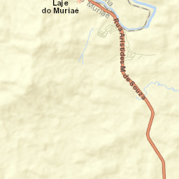 Laje do Muriaé Street Map