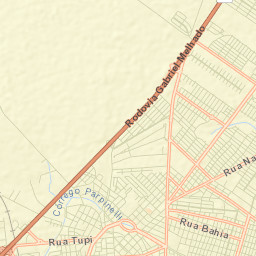 Birigui Street Map