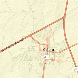 Cajuru Street Map