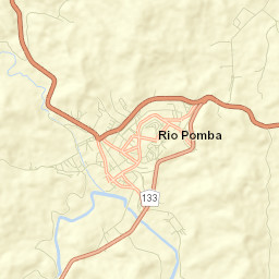 Rio Pomba Street Map