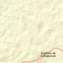 Santana de Cataguases Street Map