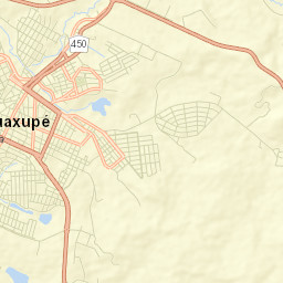Guaxupé Street Map