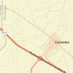 Coroados Street Map